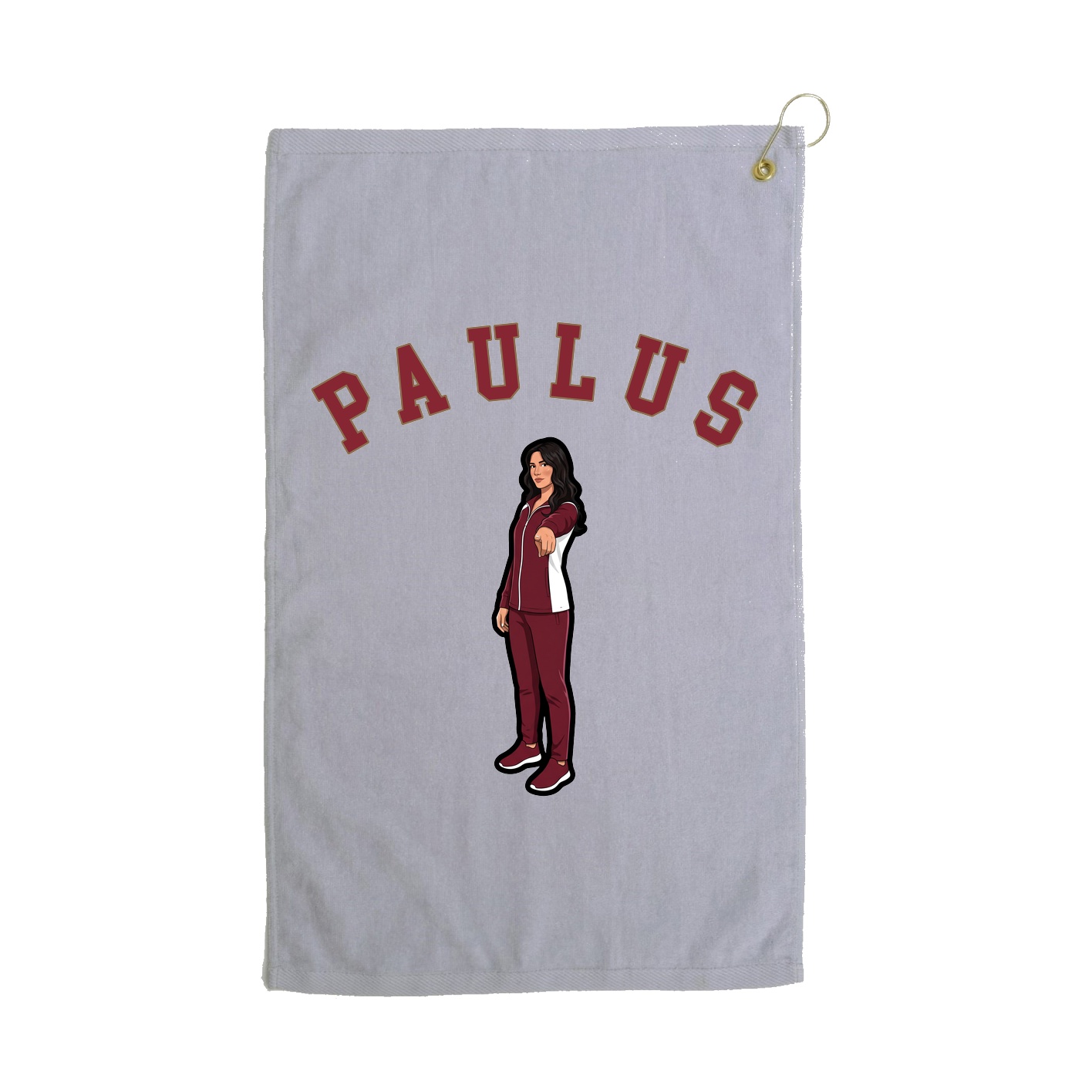 Golf Towel — Shirsey Arch in Grey