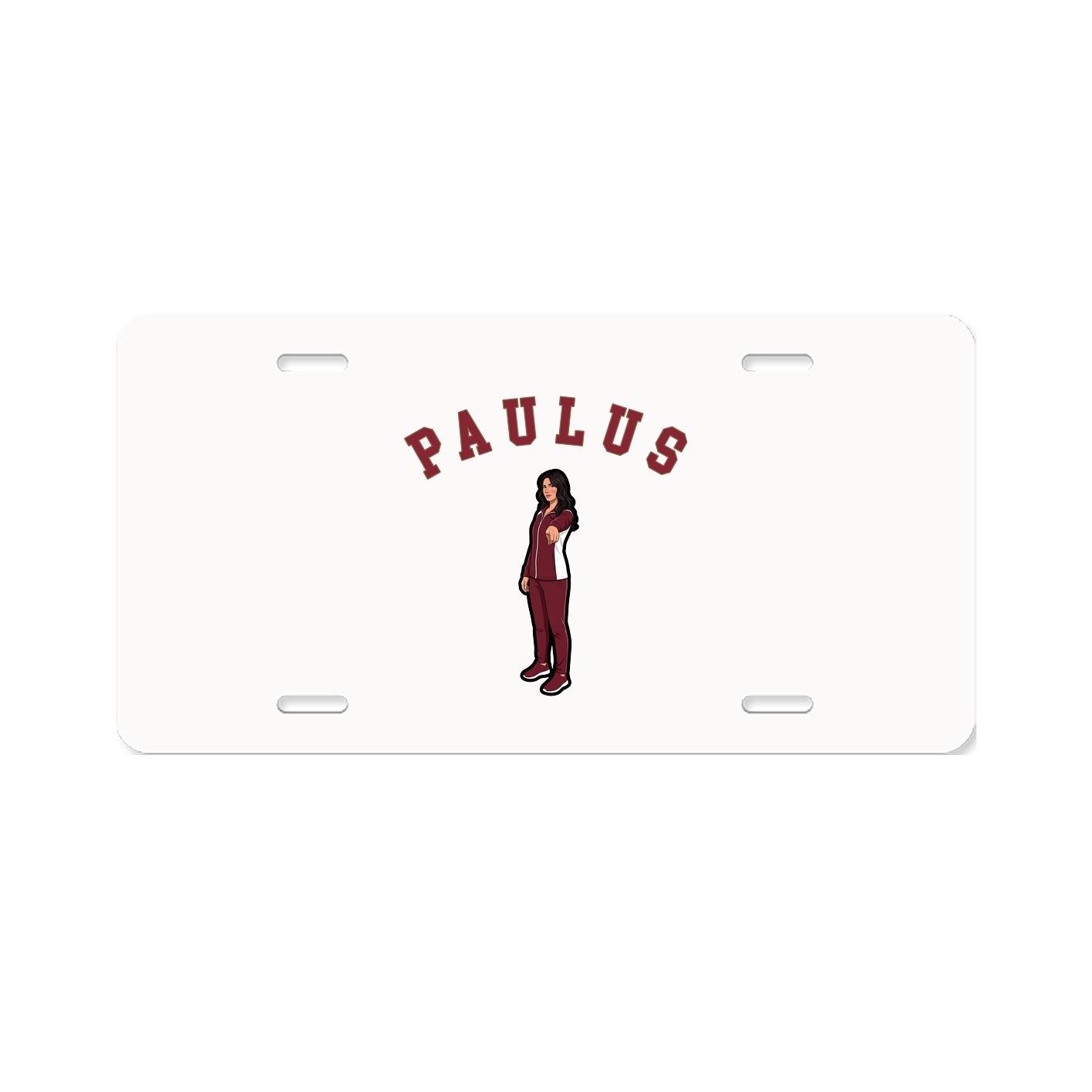 License Plate — Shirsey Arch in Classic