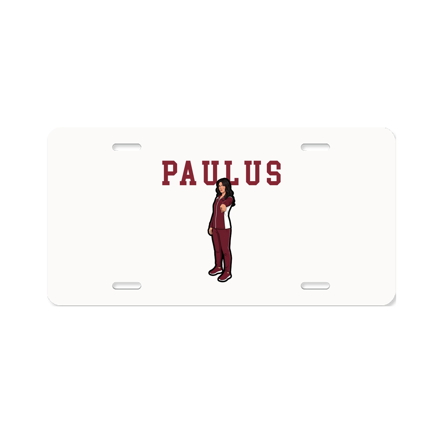 License Plate — Shirsey in Classic
