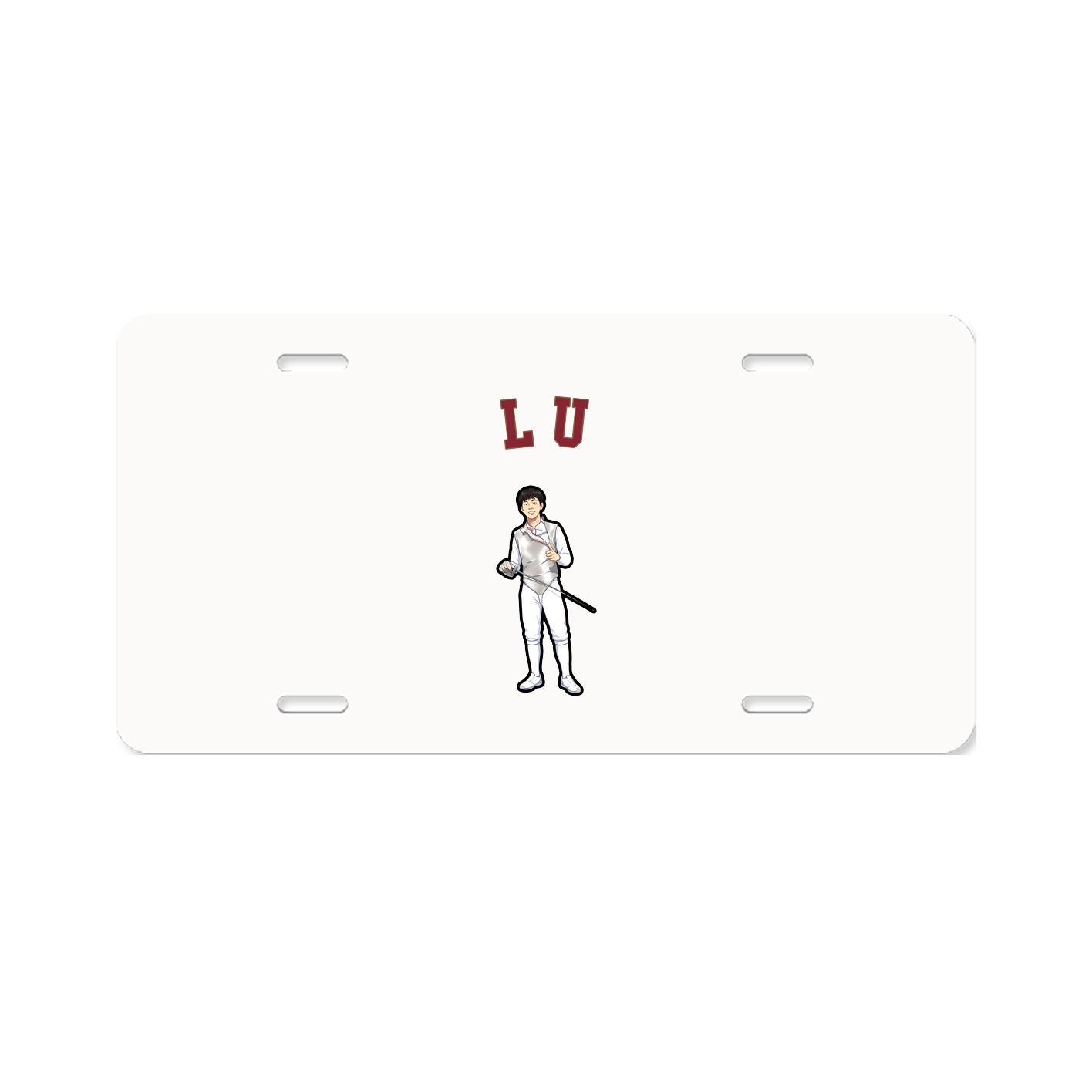 License Plate — Shirsey Arch in Classic