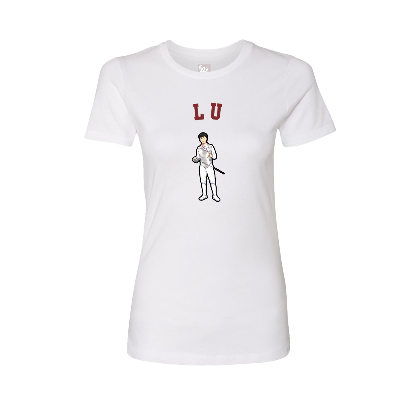 Womens Tee — Shirsey Arch in White