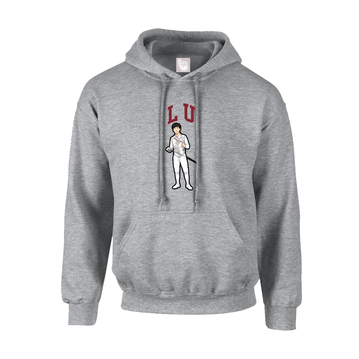 Hoodie — Shirsey in Grey