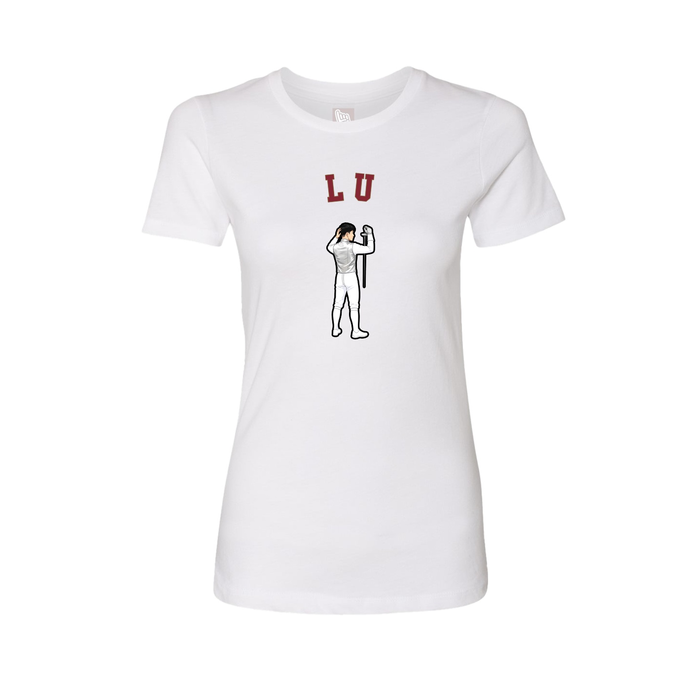 Womens Tee — Shirsey Arch in White