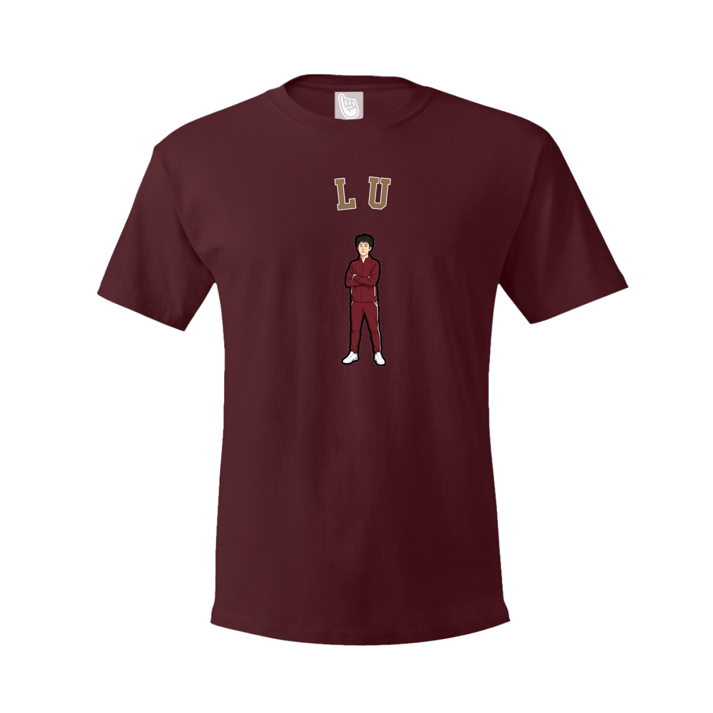Youth Tee — Shirsey Arch in Maroon