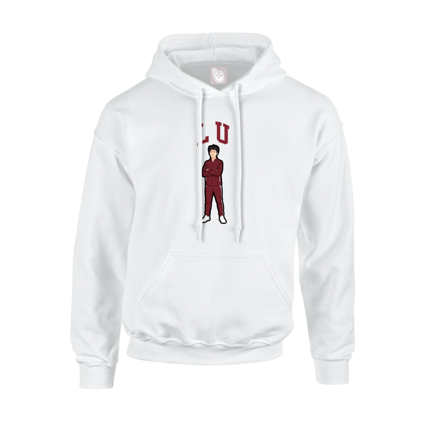 Youth Hoodie — Shirsey in White