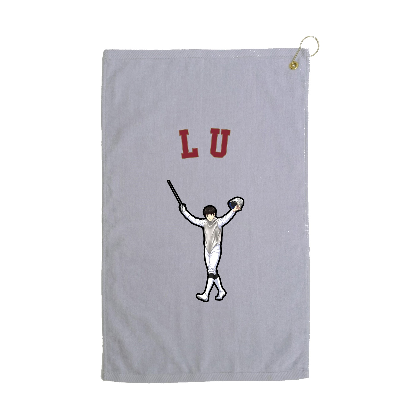 Golf Towel — Shirsey Arch in Grey