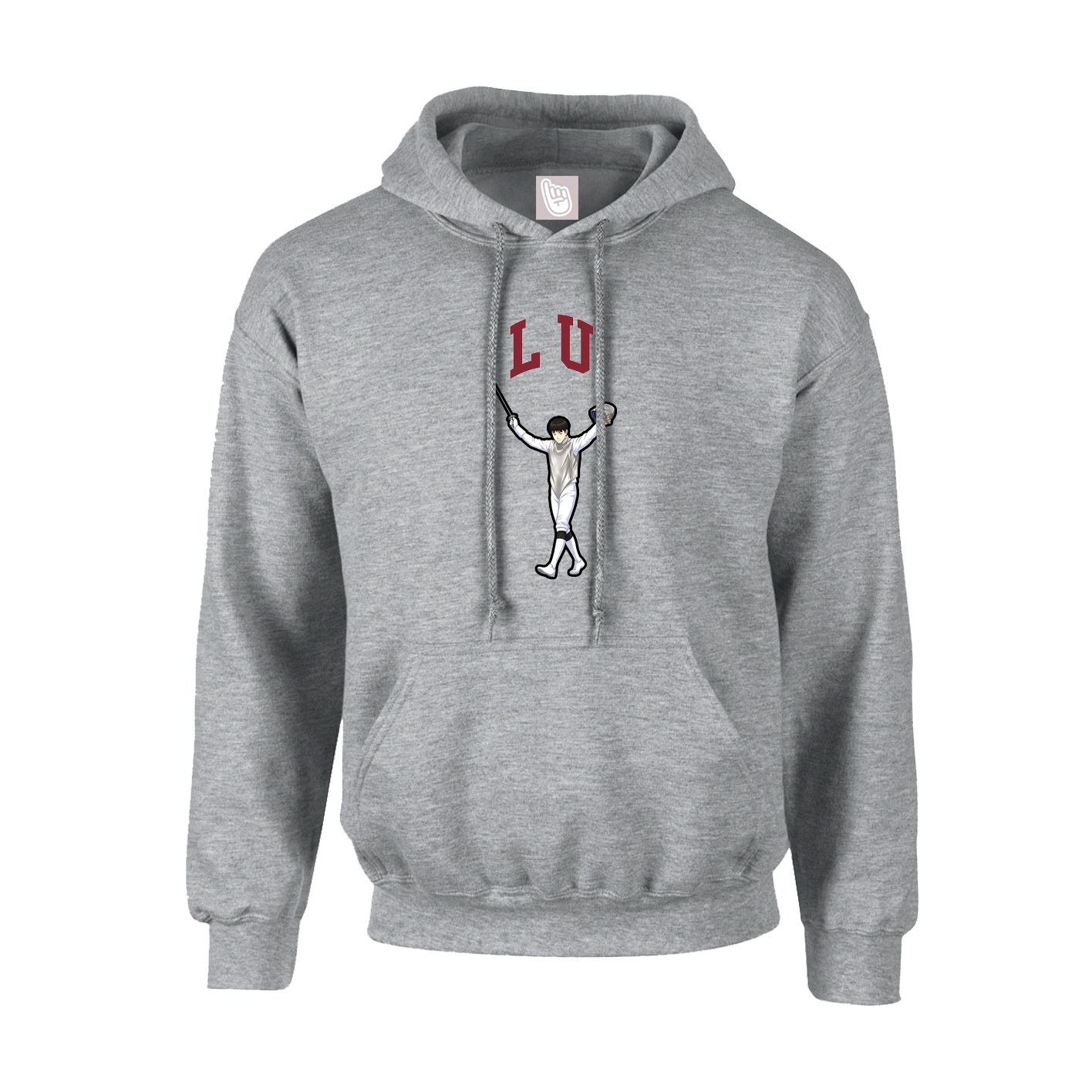Hoodie — Shirsey in Grey