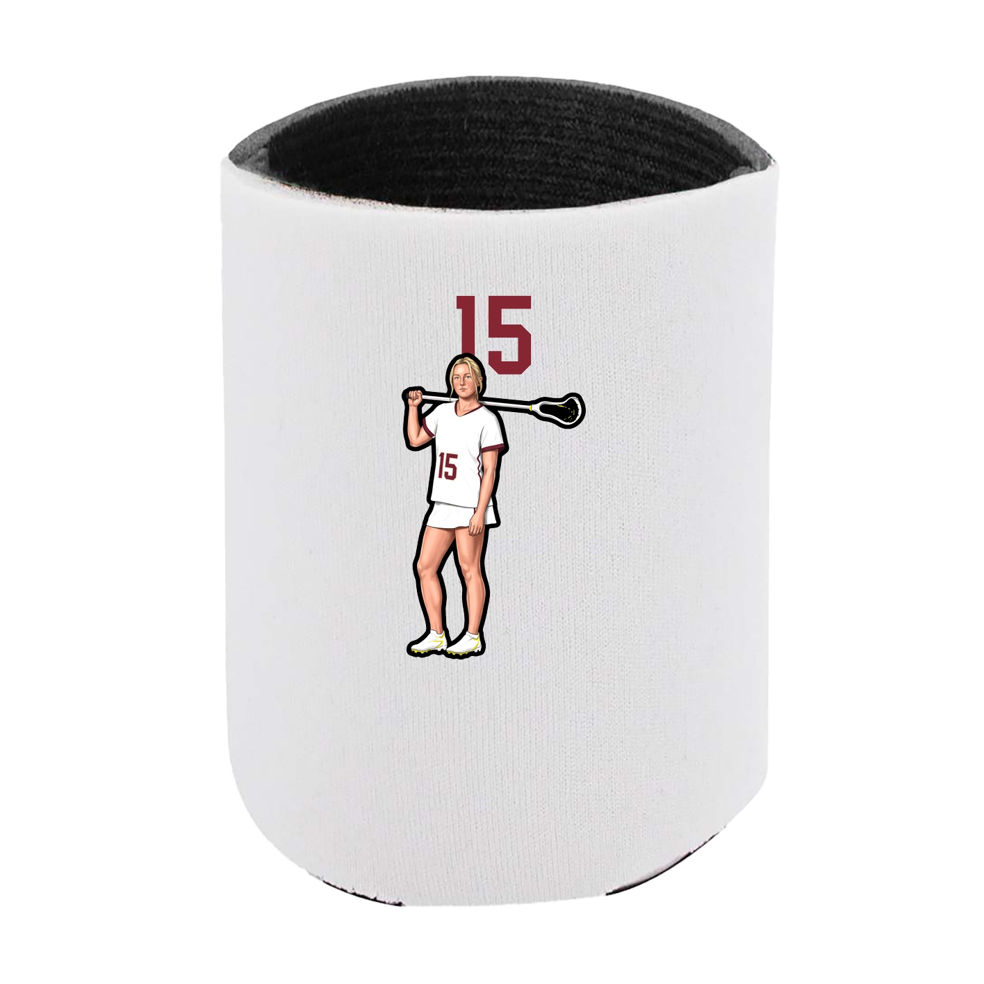 Can Holder — Number Top in White
