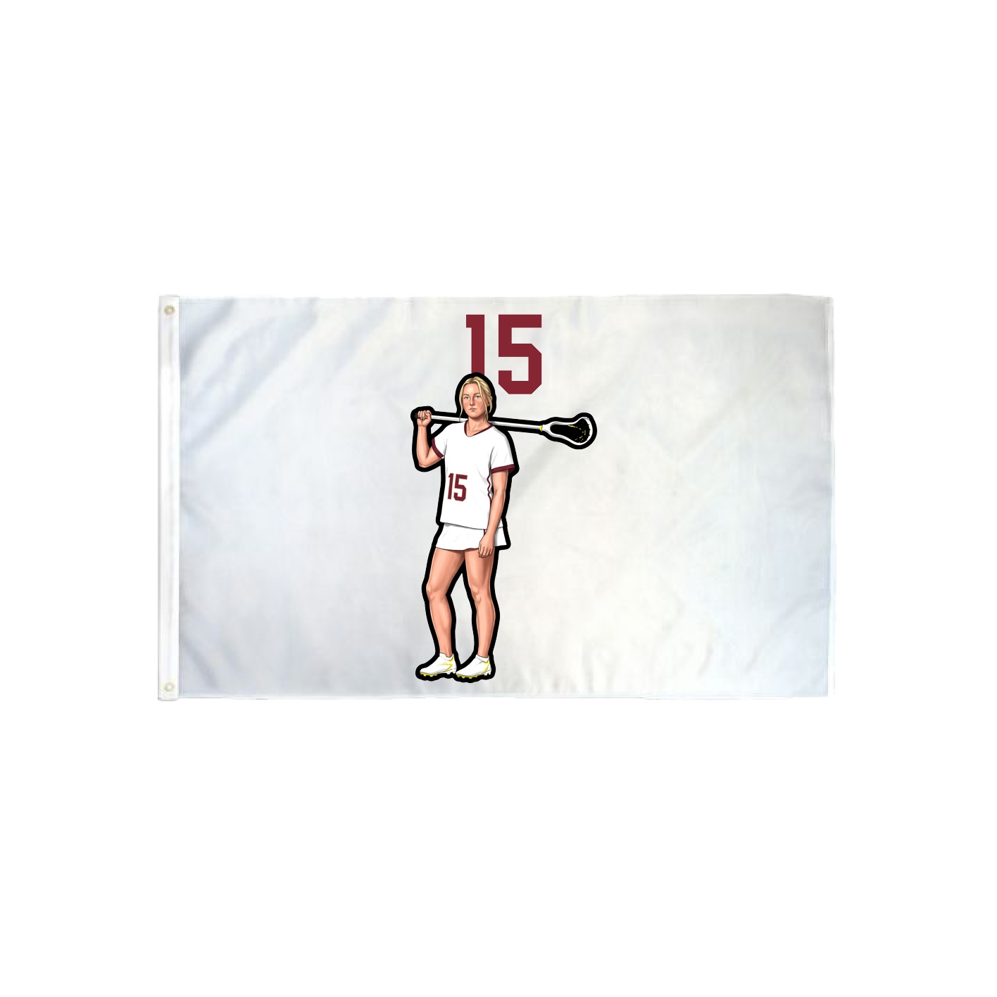 3x5 Flag — Number Top in Classic