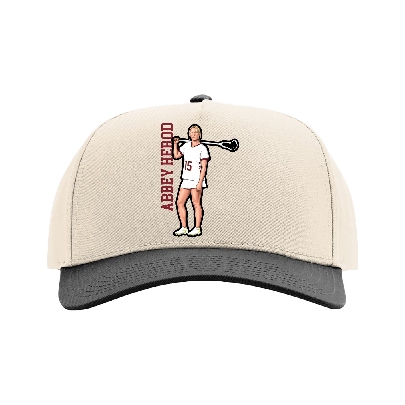 Full Fabric Five-Panel Champ Cap