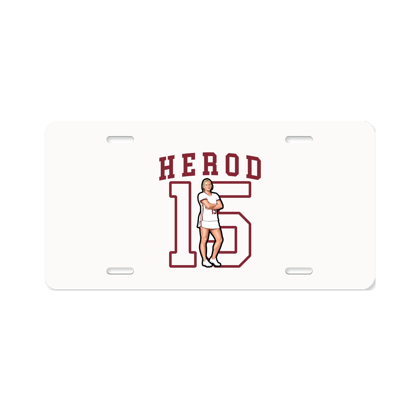 License Plate — Shirsey in Classic
