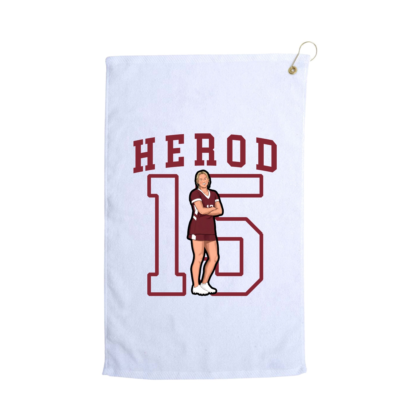 Terry Velour Golf Towel