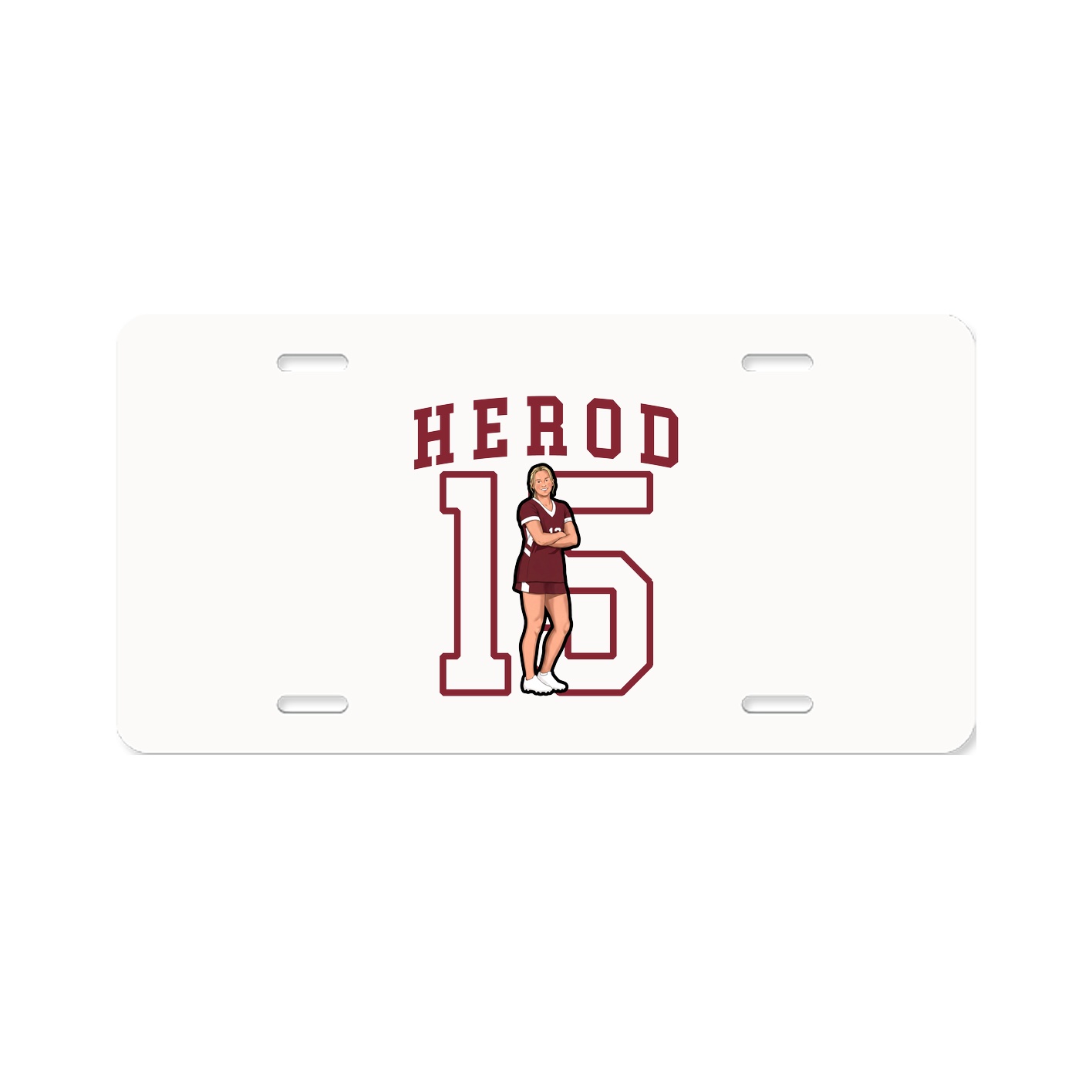 Aluminum License Plate