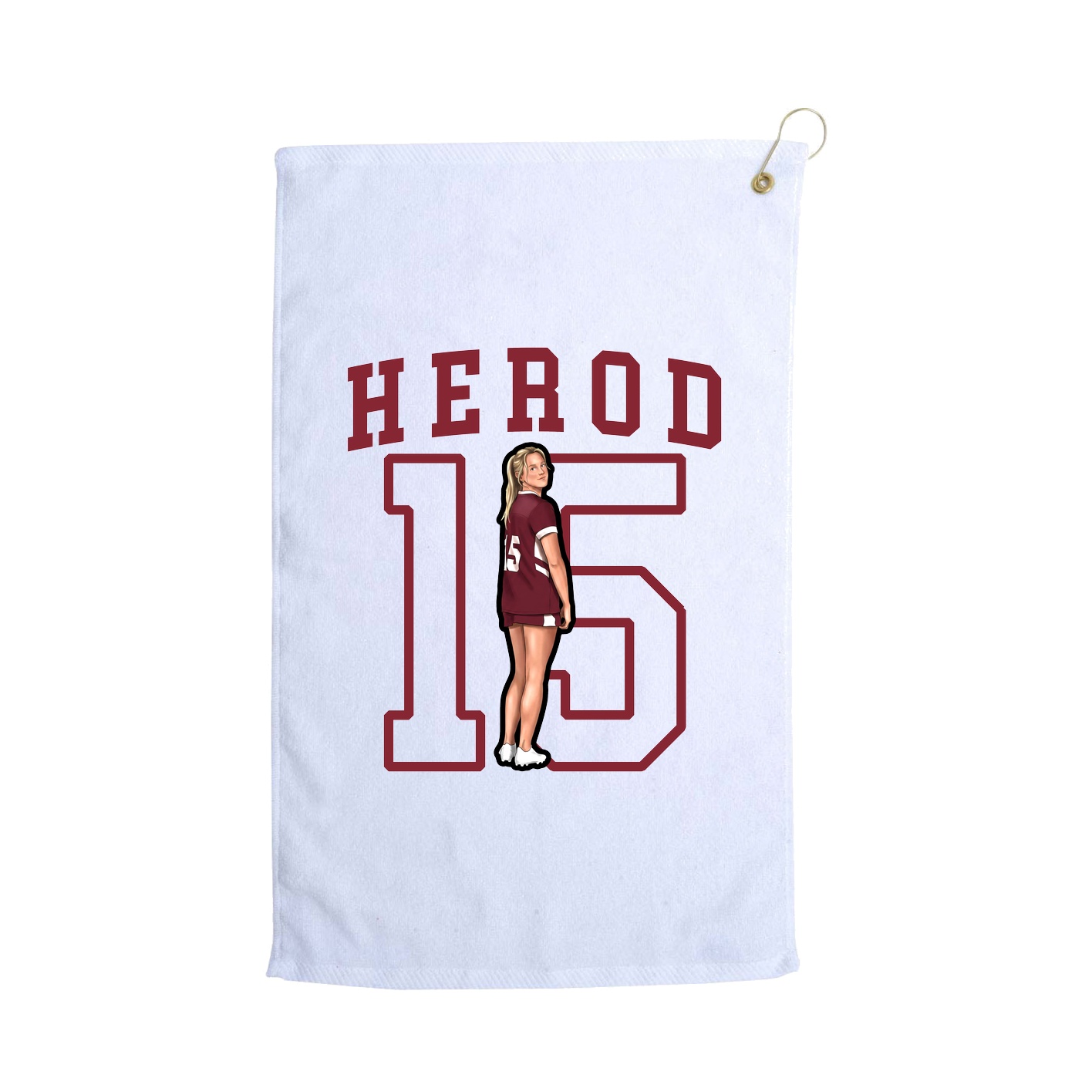 Golf Towel — Shirsey in White