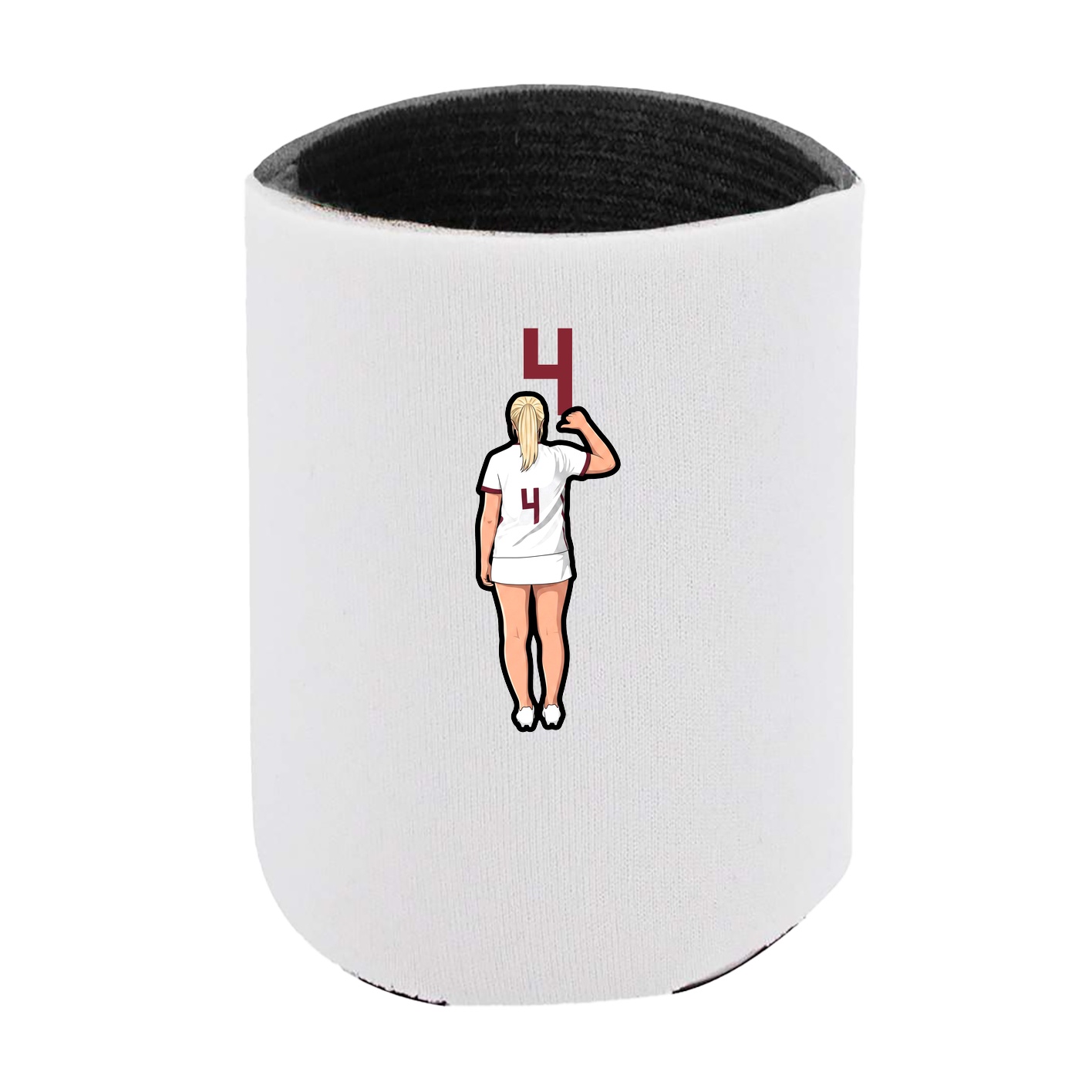 Can Holder — Number Top in White