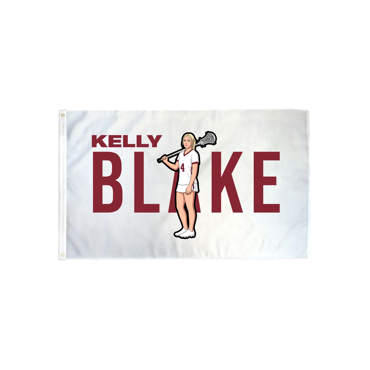 3x5 Flag — Player Name in Classic