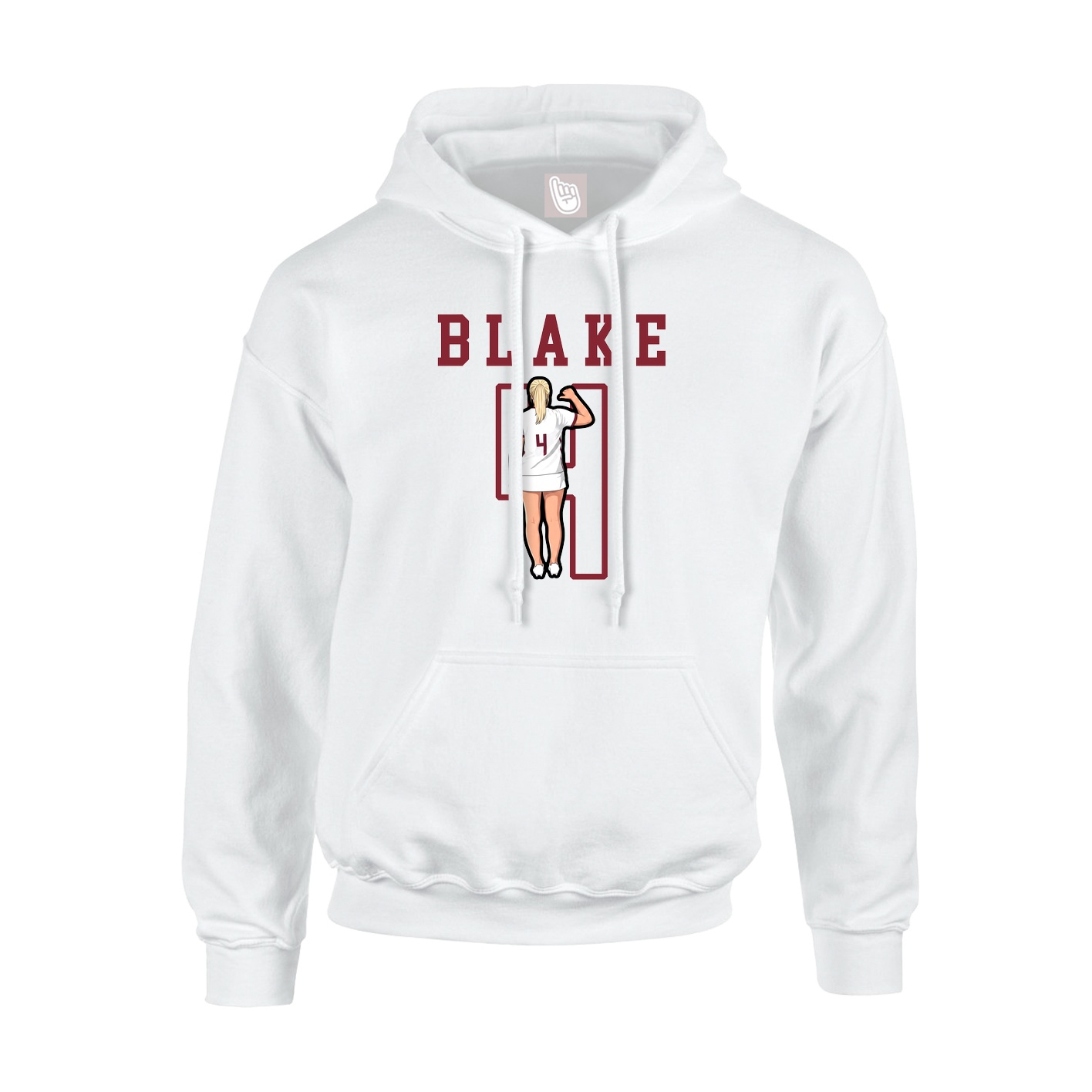 Youth Hoodie — Shirsey in White