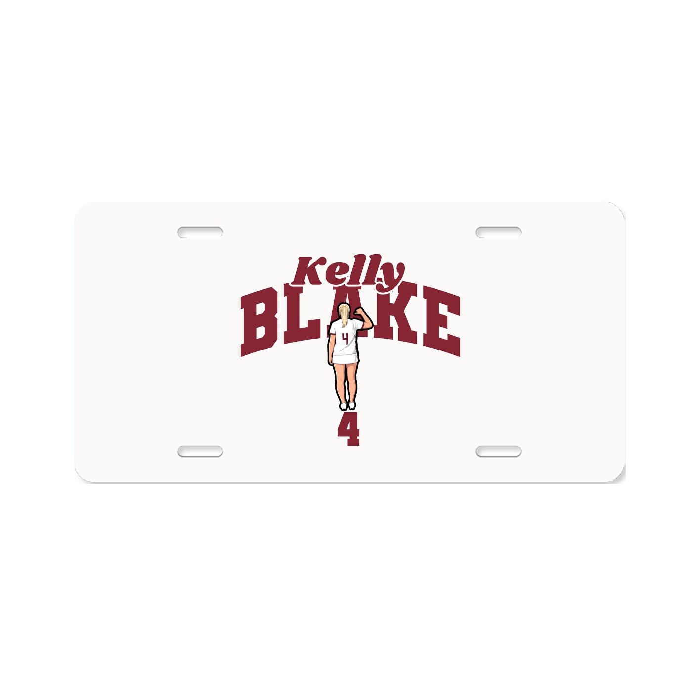 License Plate — Signature Arch in Classic