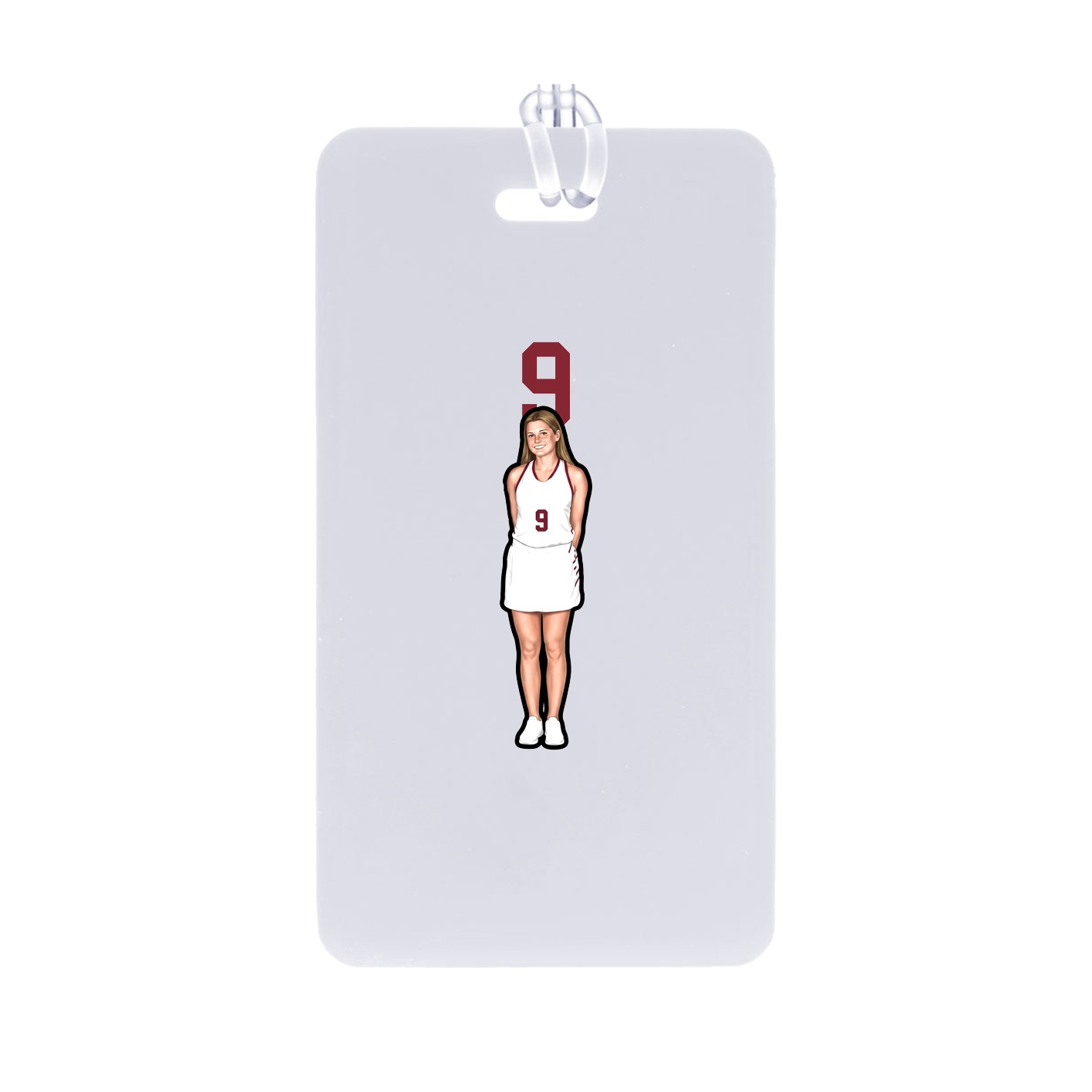 Bag Tag — Number Top in Classic