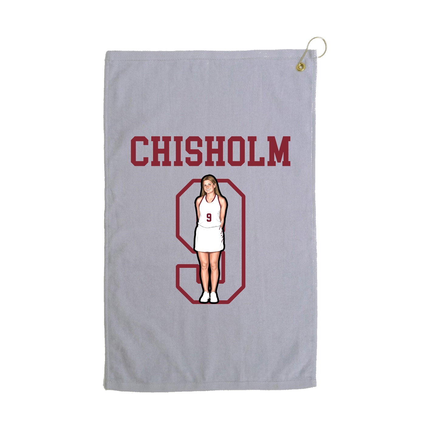 Golf Towel — Shirsey in Grey