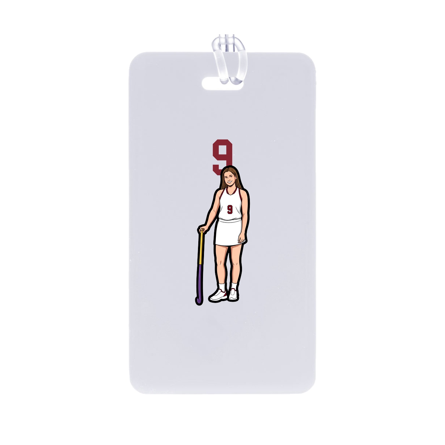 Bag Tag — Number Top in Classic