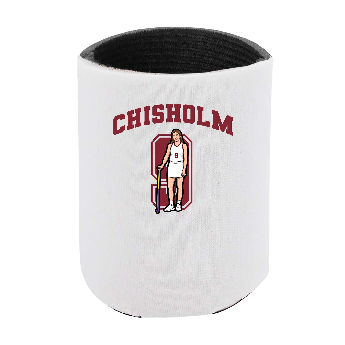 Can Holder — Number in White