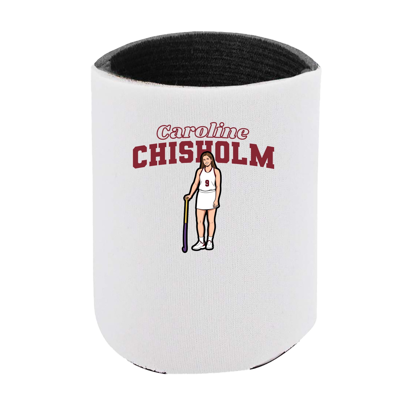 Can Holder — Name Arch in White