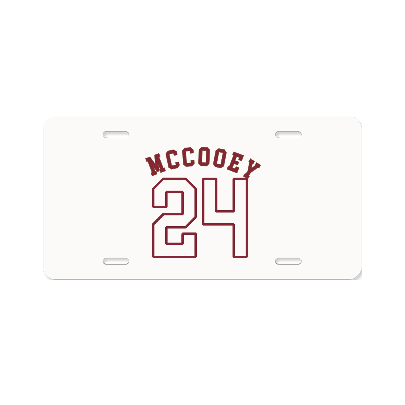 License Plate — Shirsey Arch in Classic