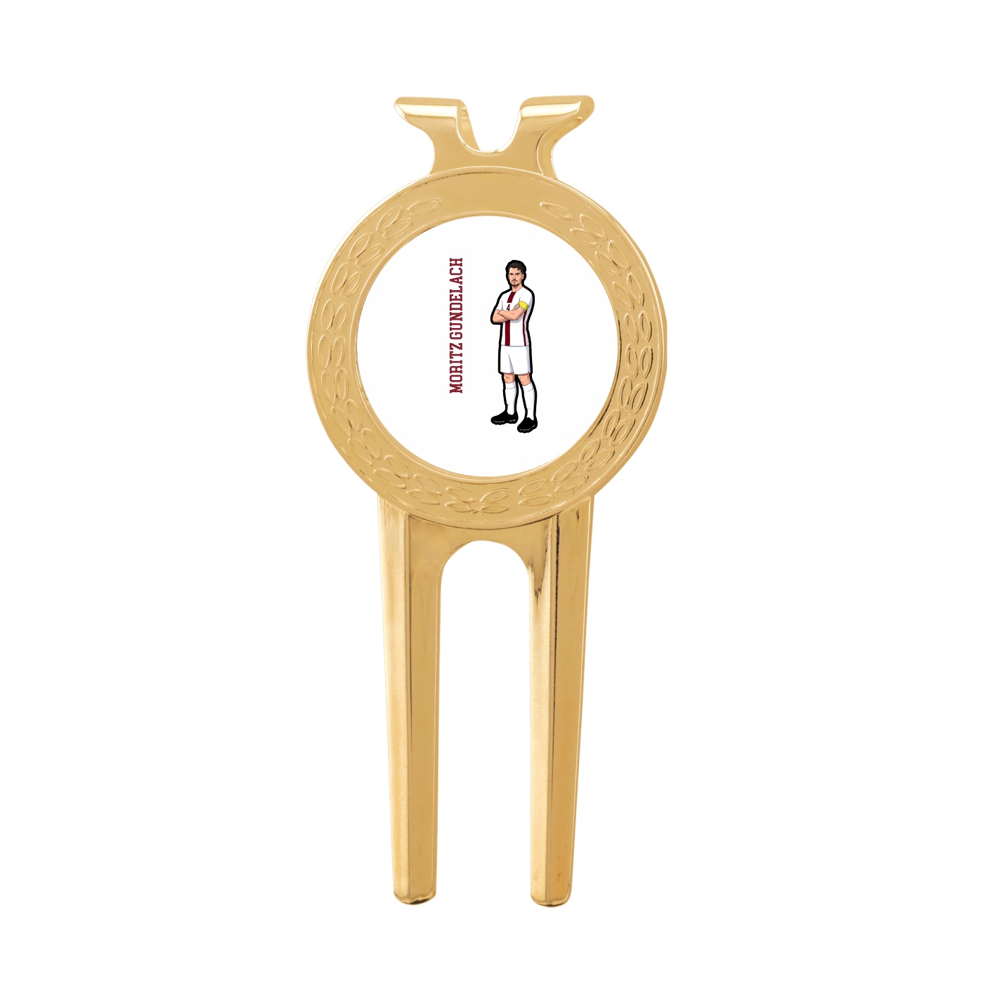 Divot Tool with Ball Marker — Name Vertical in Classic