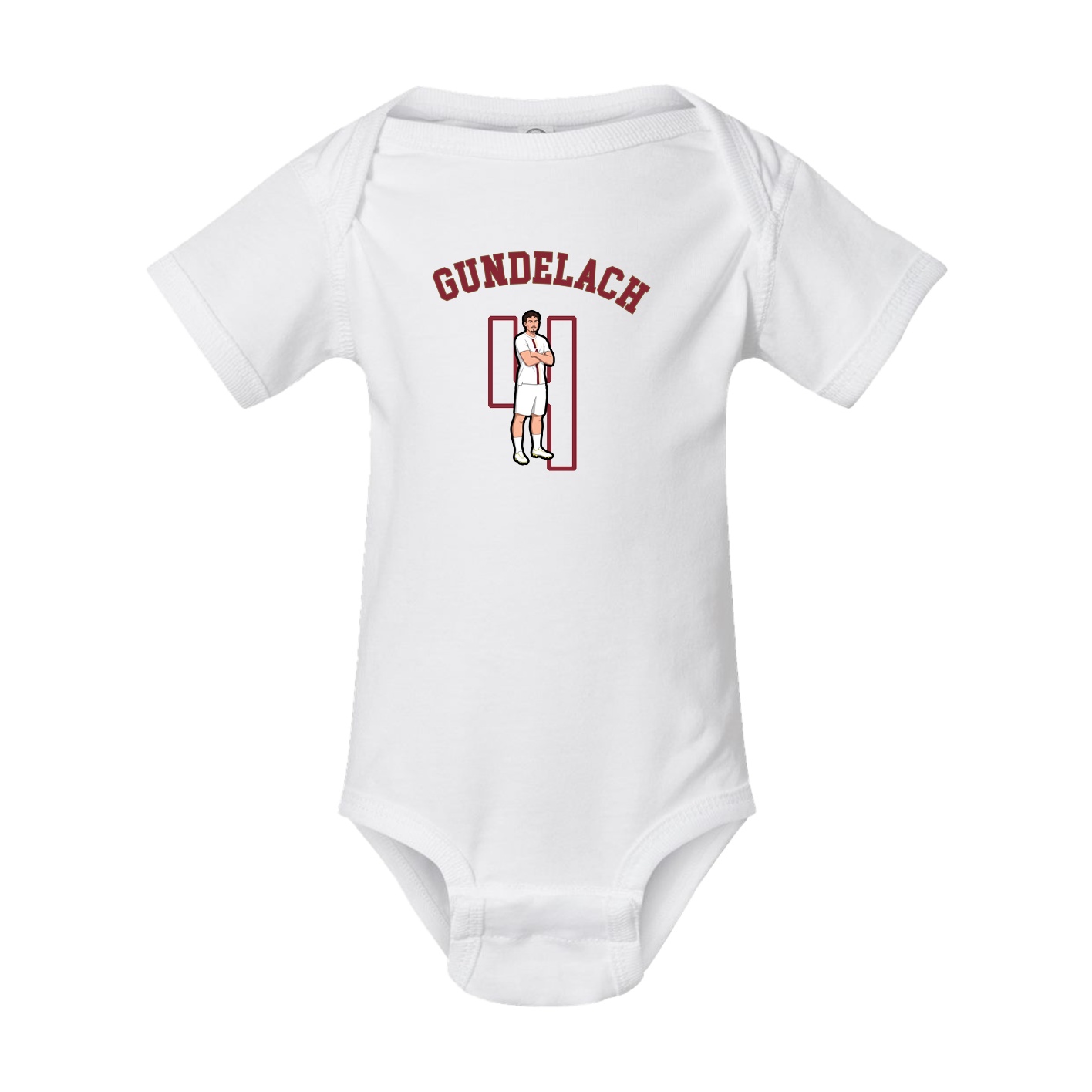 Baby Onesie — Shirsey Arch in White