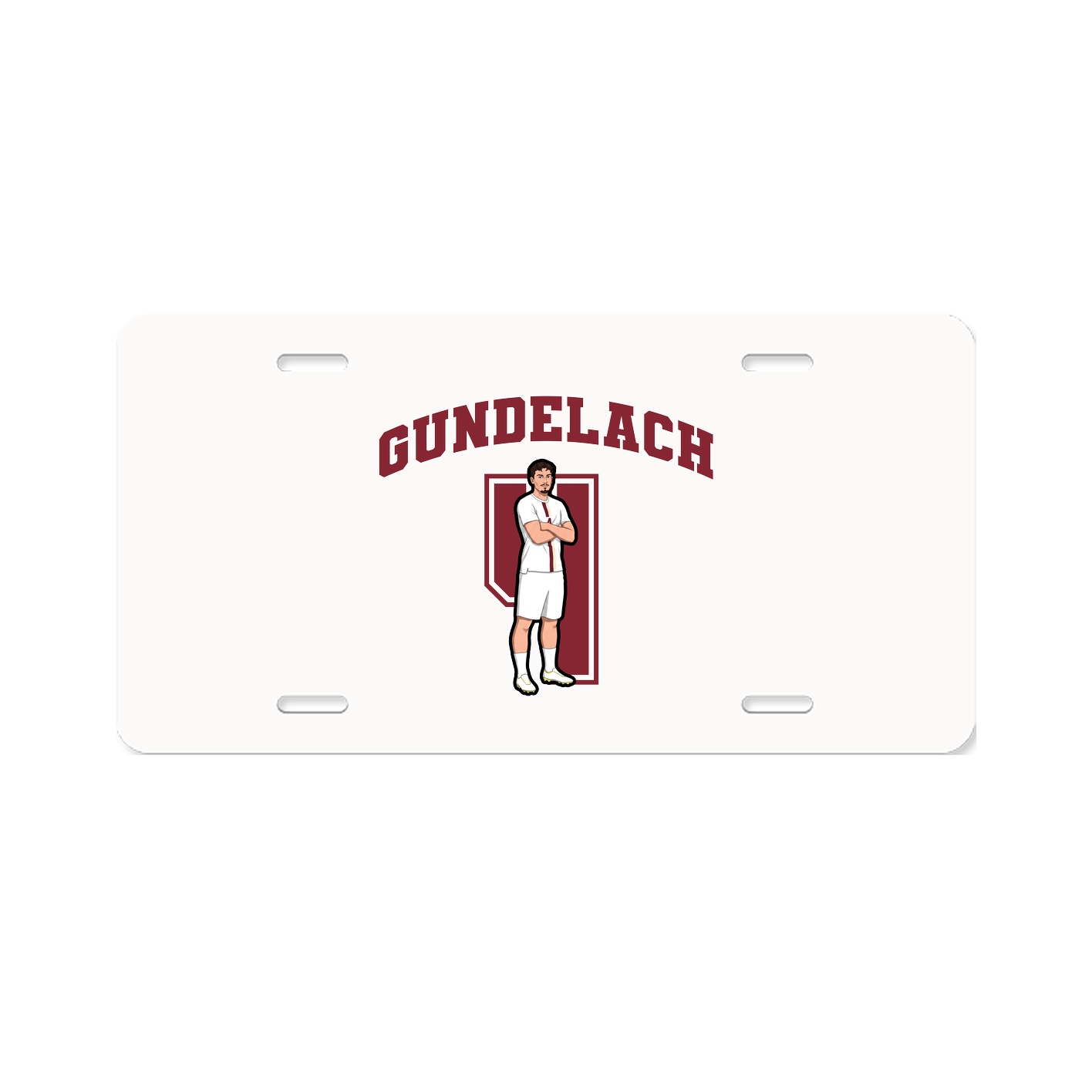 License Plate — Number in Classic