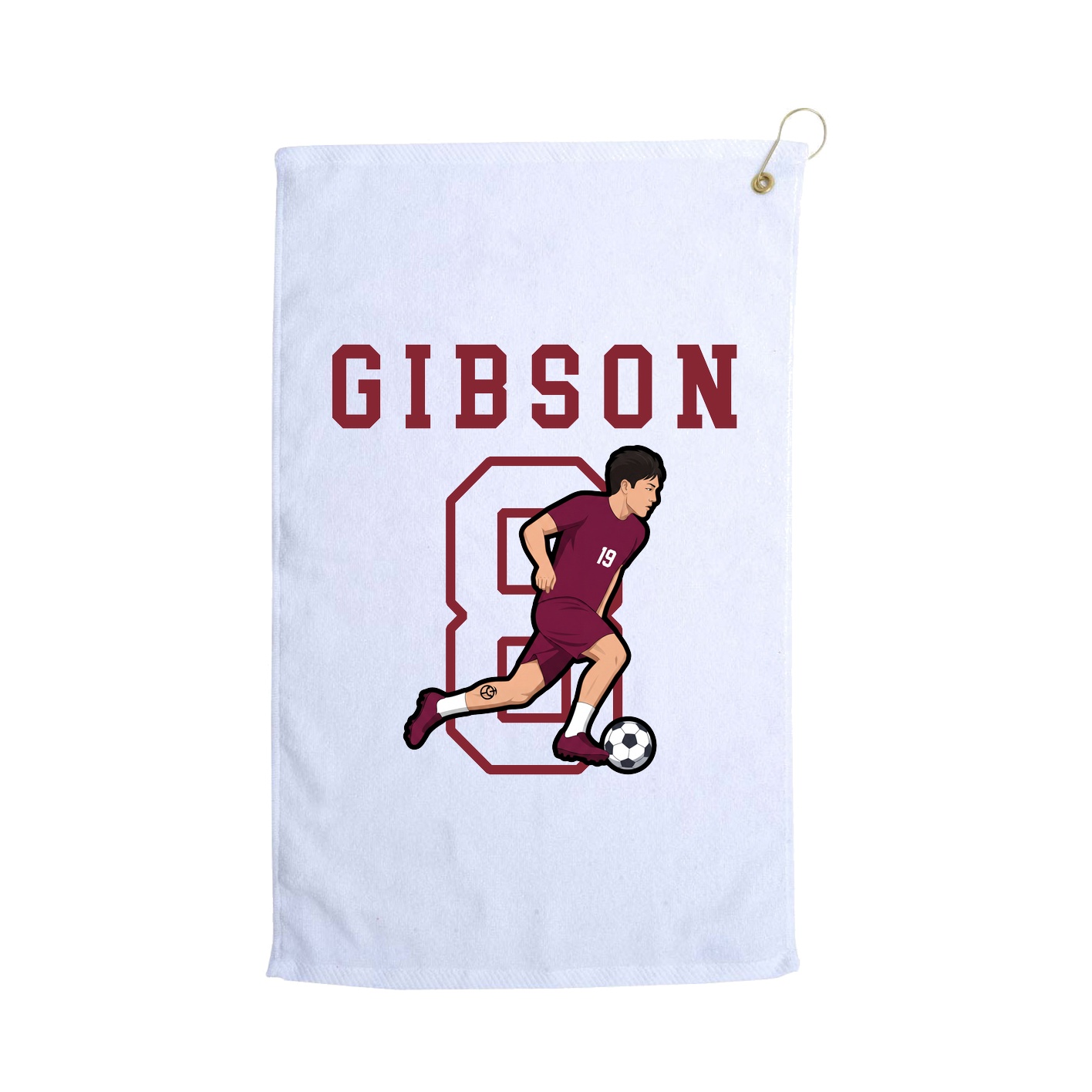 Golf Towel — Shirsey in White