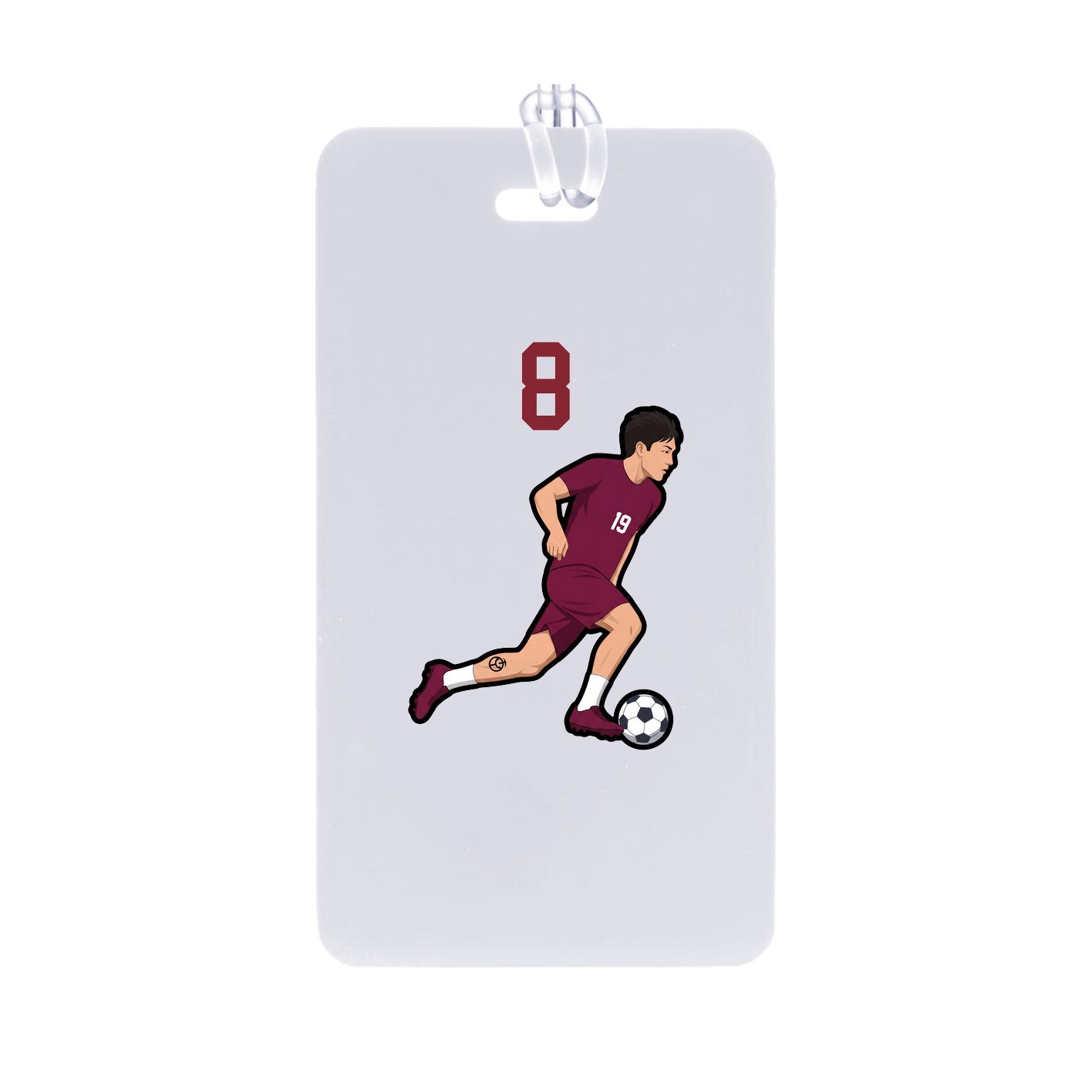 Bag Tag — Number Top in Classic