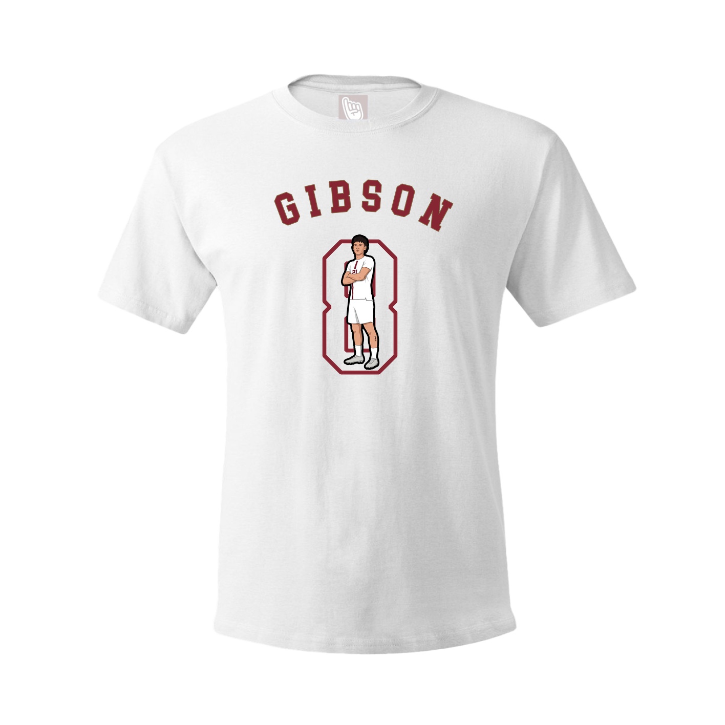 Tee — Shirsey Arch in White
