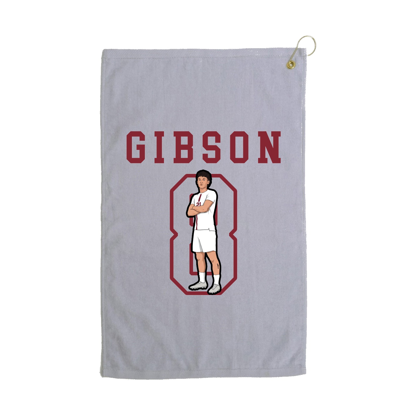 Golf Towel — Shirsey in Grey