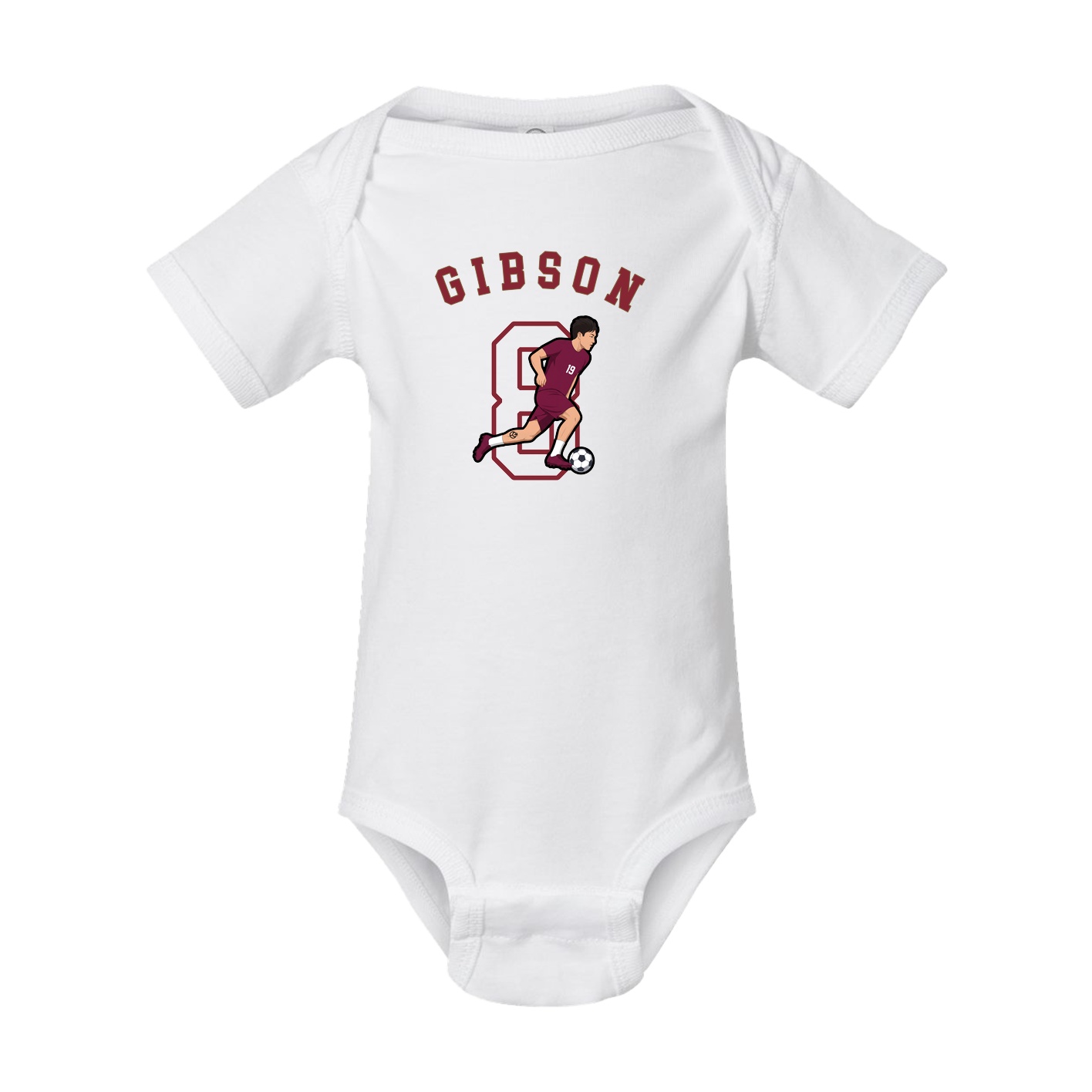 Baby Onesie — Shirsey Arch in White