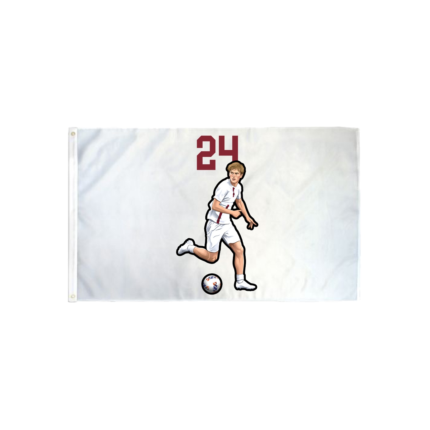 3x5 Flag — Number Top in Classic