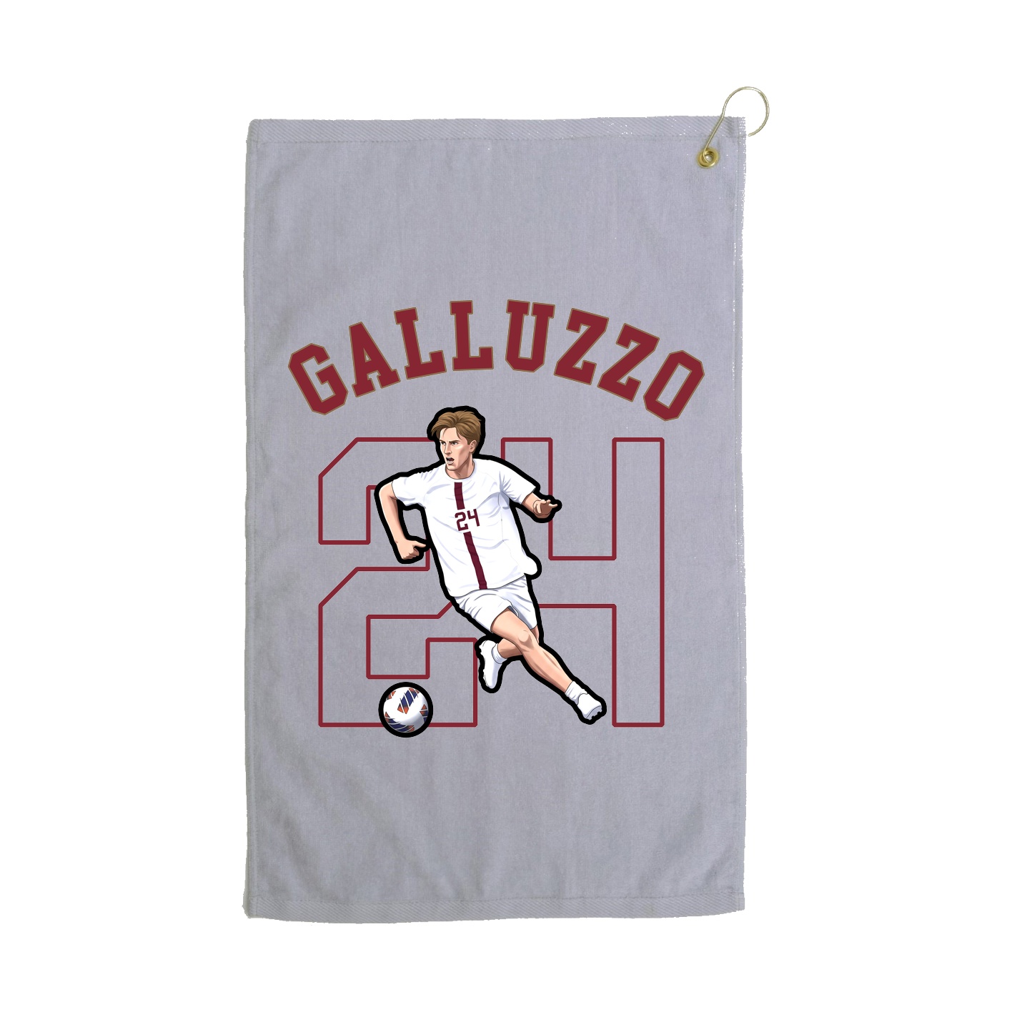 Golf Towel — Shirsey Arch in Grey