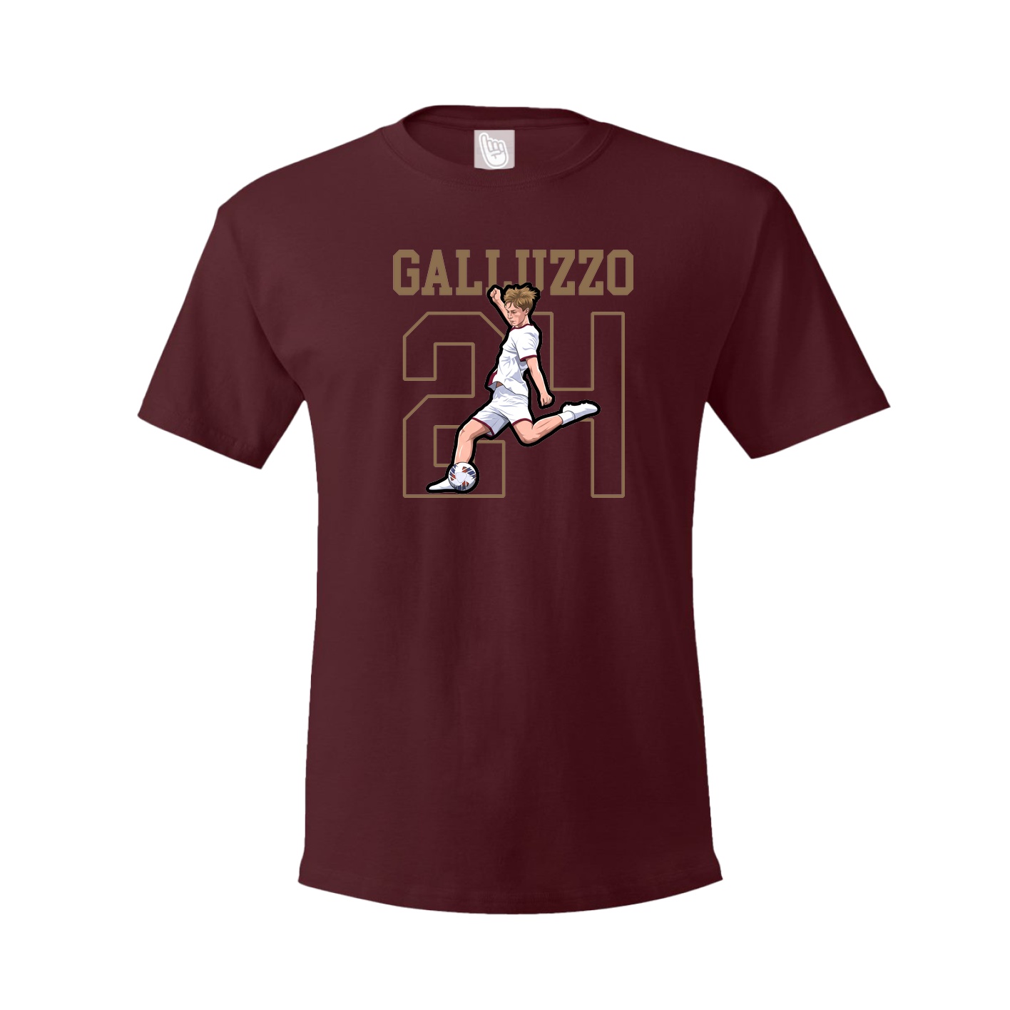 Youth Tee — Shirsey in Maroon