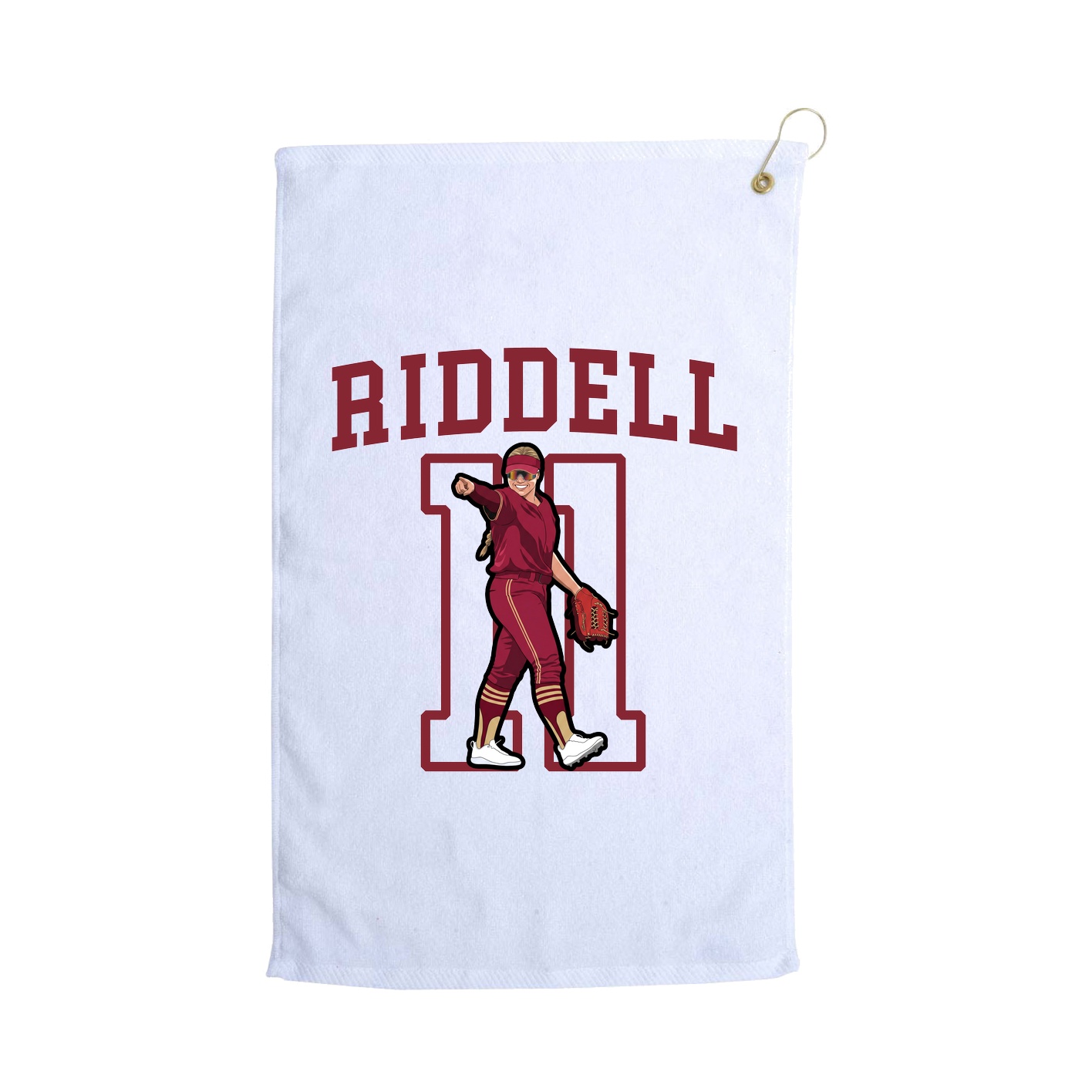 Golf Towel — Shirsey in White