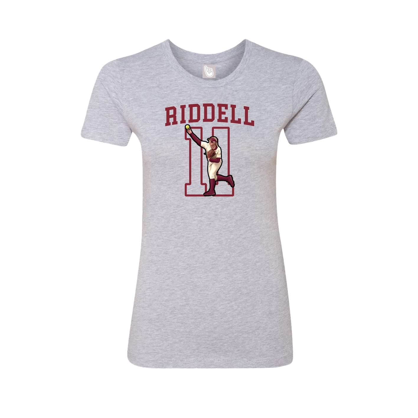Fitted Women's Tee — Shirsey in Grey
