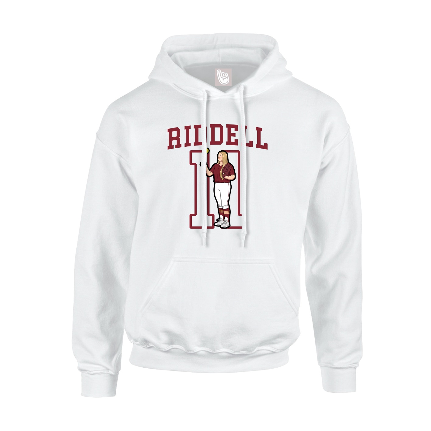 Youth Hoodie — Shirsey in White
