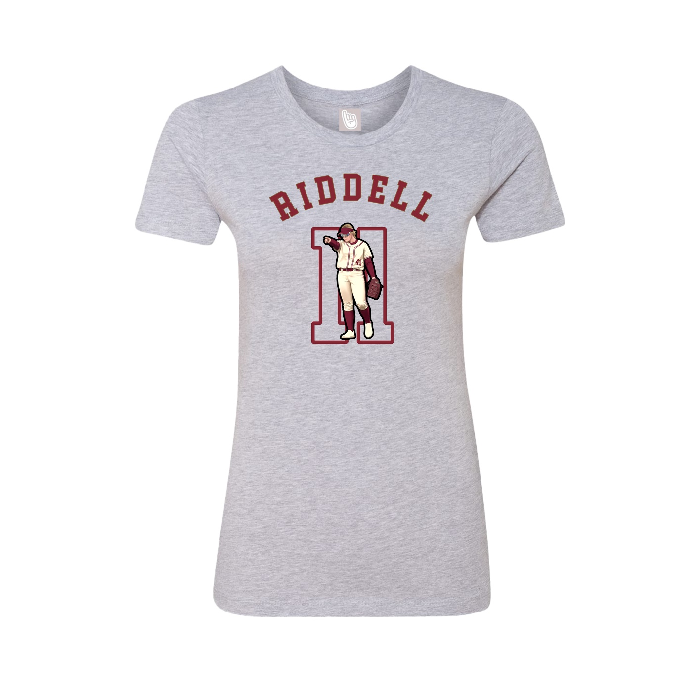 Womens Tee — Shirsey Arch in Grey