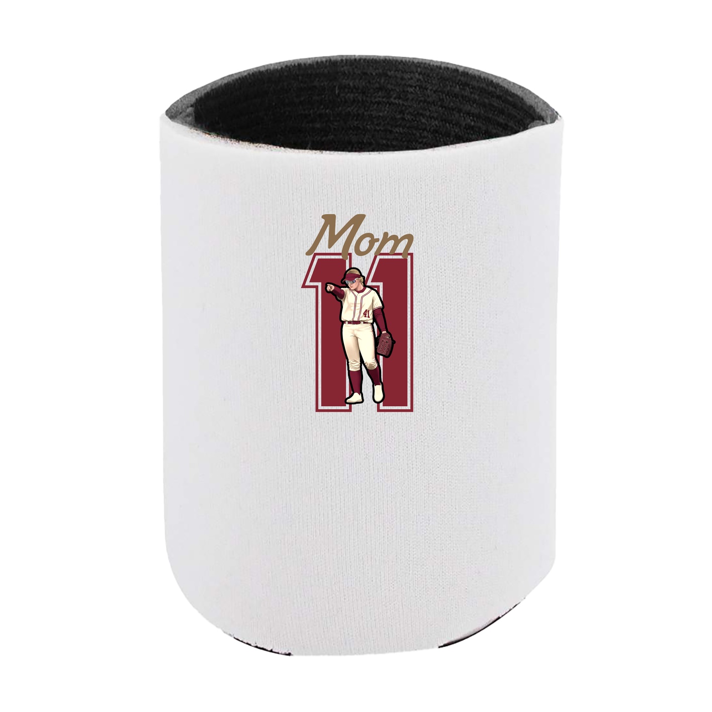 Can Holder — Mothers Day Shirsey in White