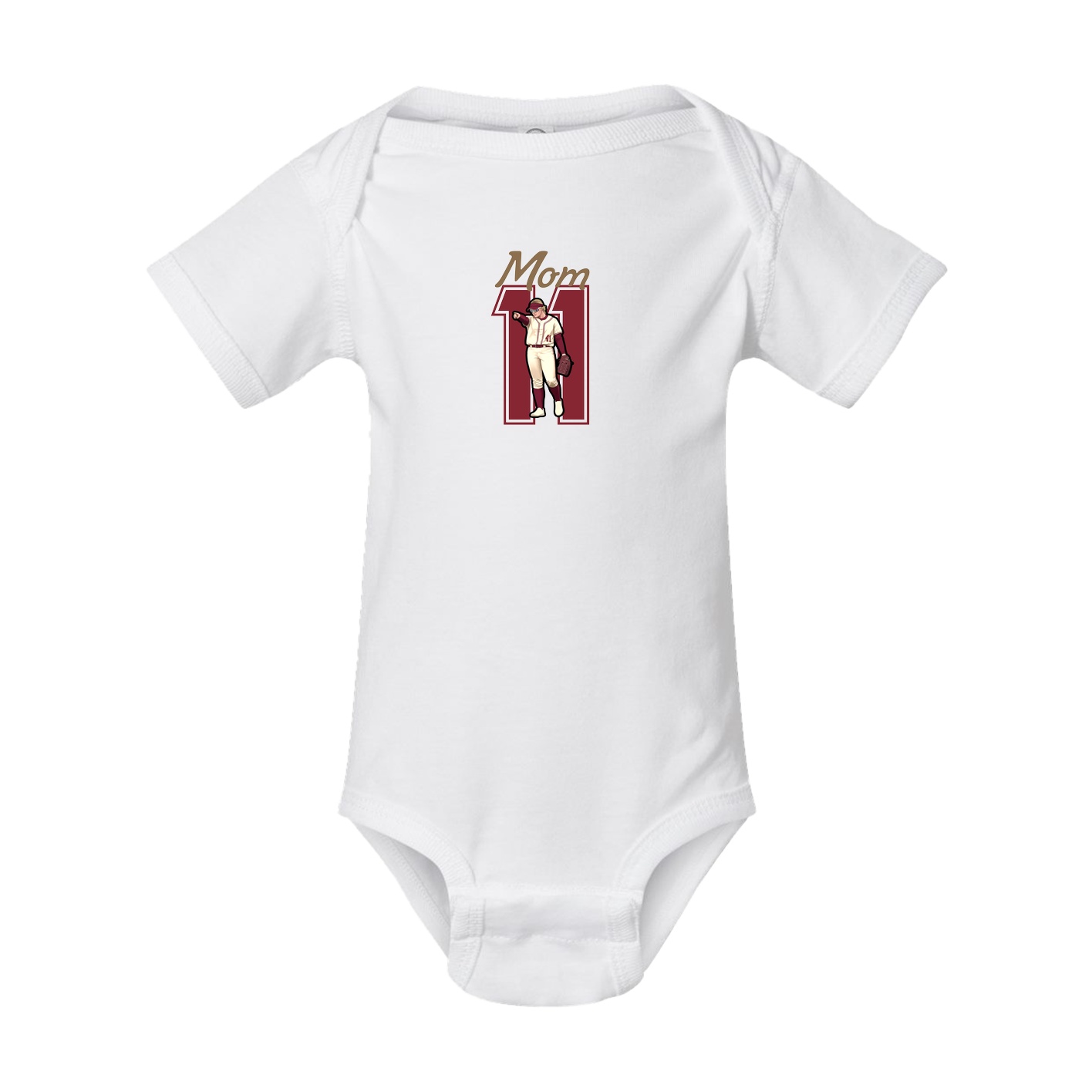 Baby Onesie — Mothers Day Shirsey in White
