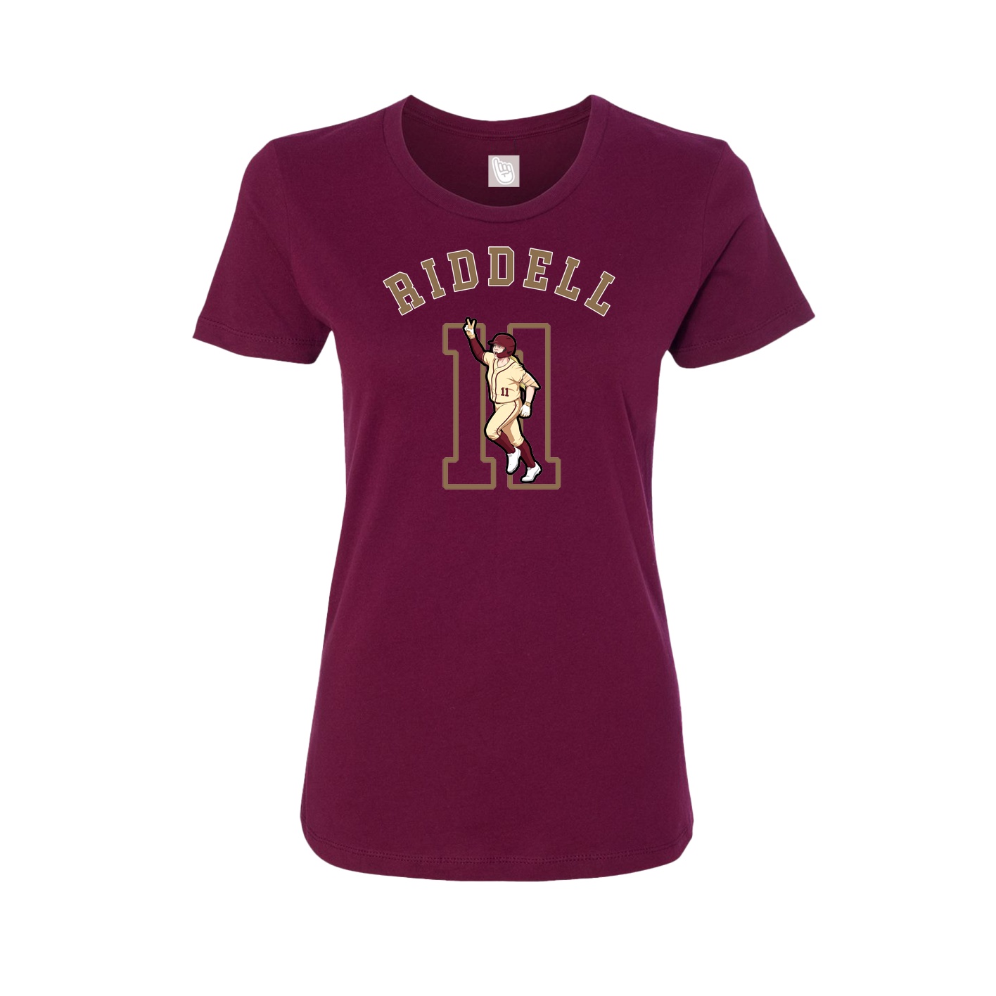 Womens Tee — Shirsey Arch in Maroon