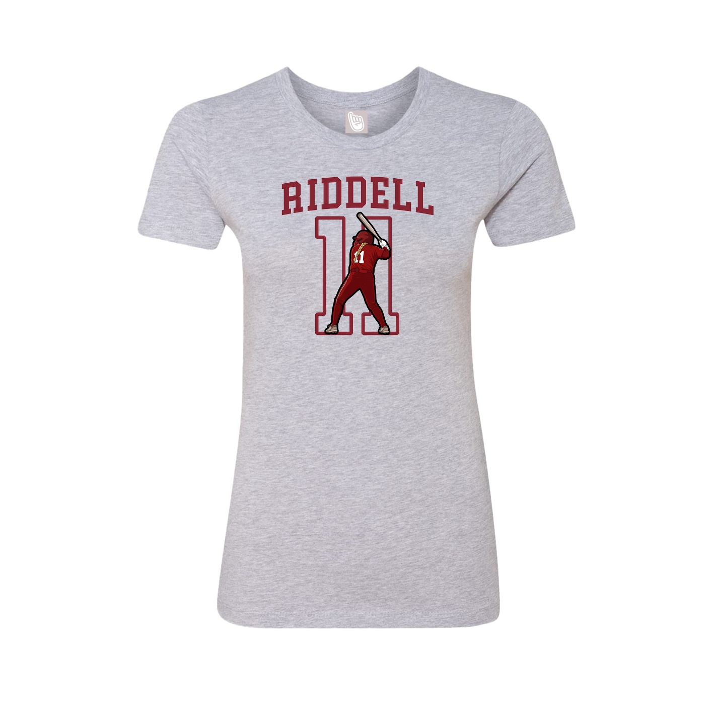 Fitted Women's Tee — Shirsey in Grey