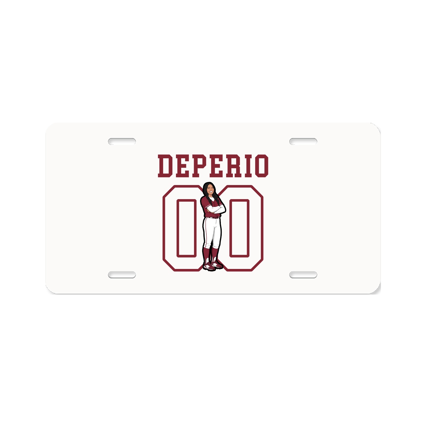 License Plate — Shirsey in Classic