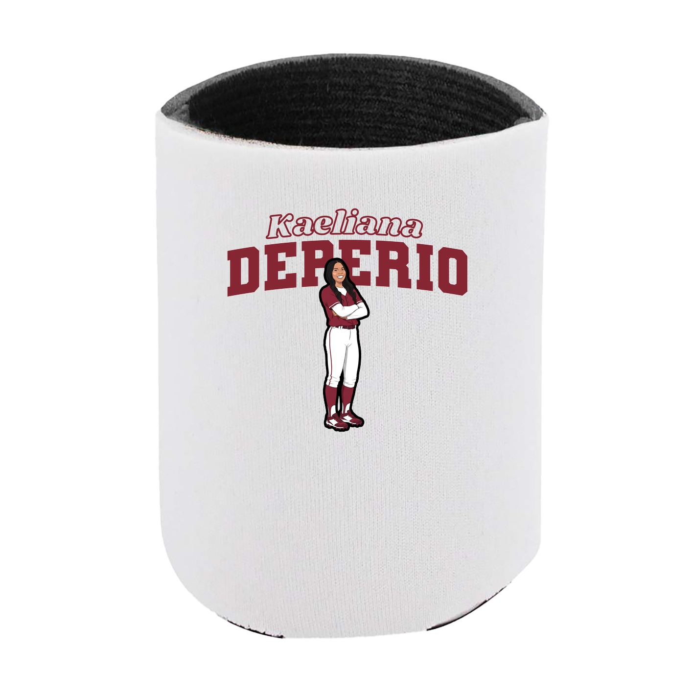 Can Holder — Name Arch in White