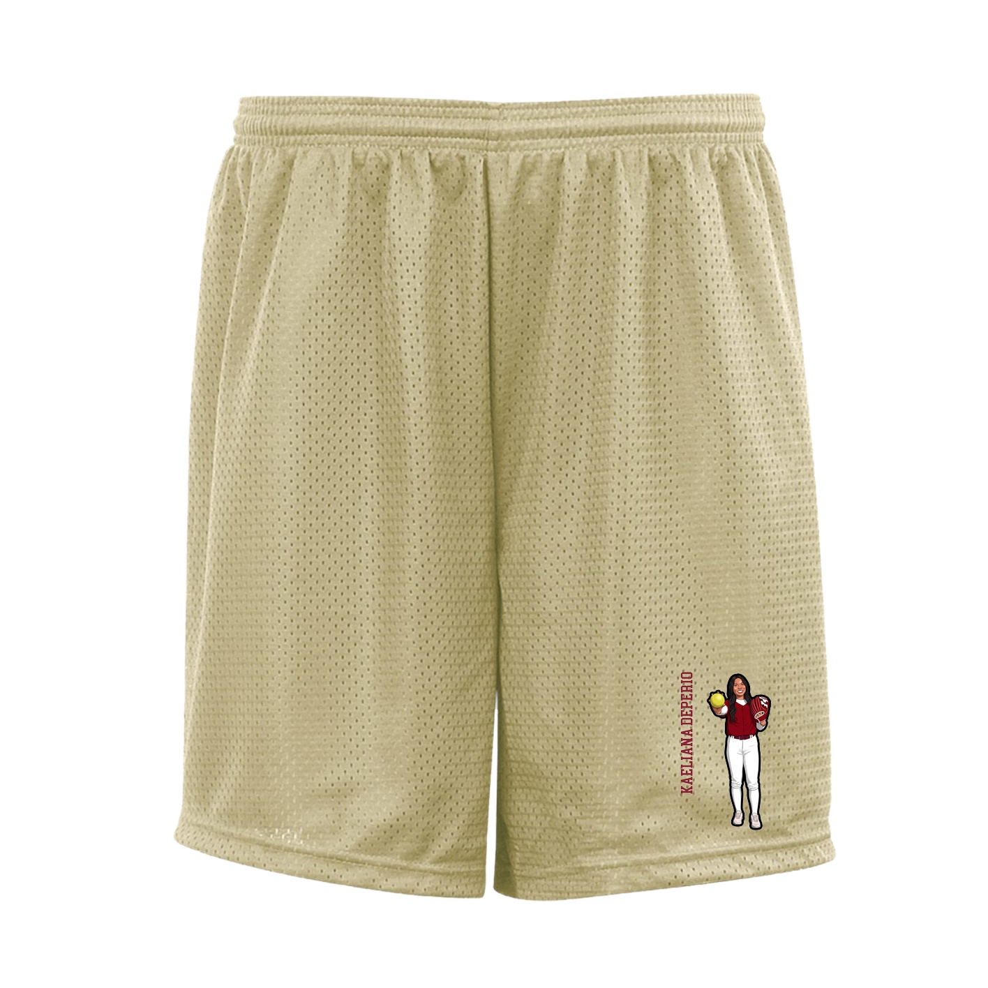 Shorts — Name Vertical in Vegas Gold